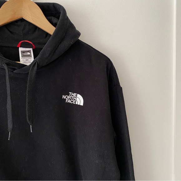 The North Face Cropped Printed Hoody - Size M - Picture 3 of 10